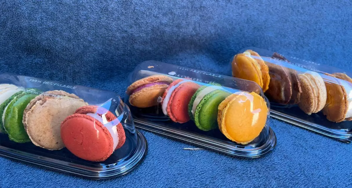 macaron glacée x4