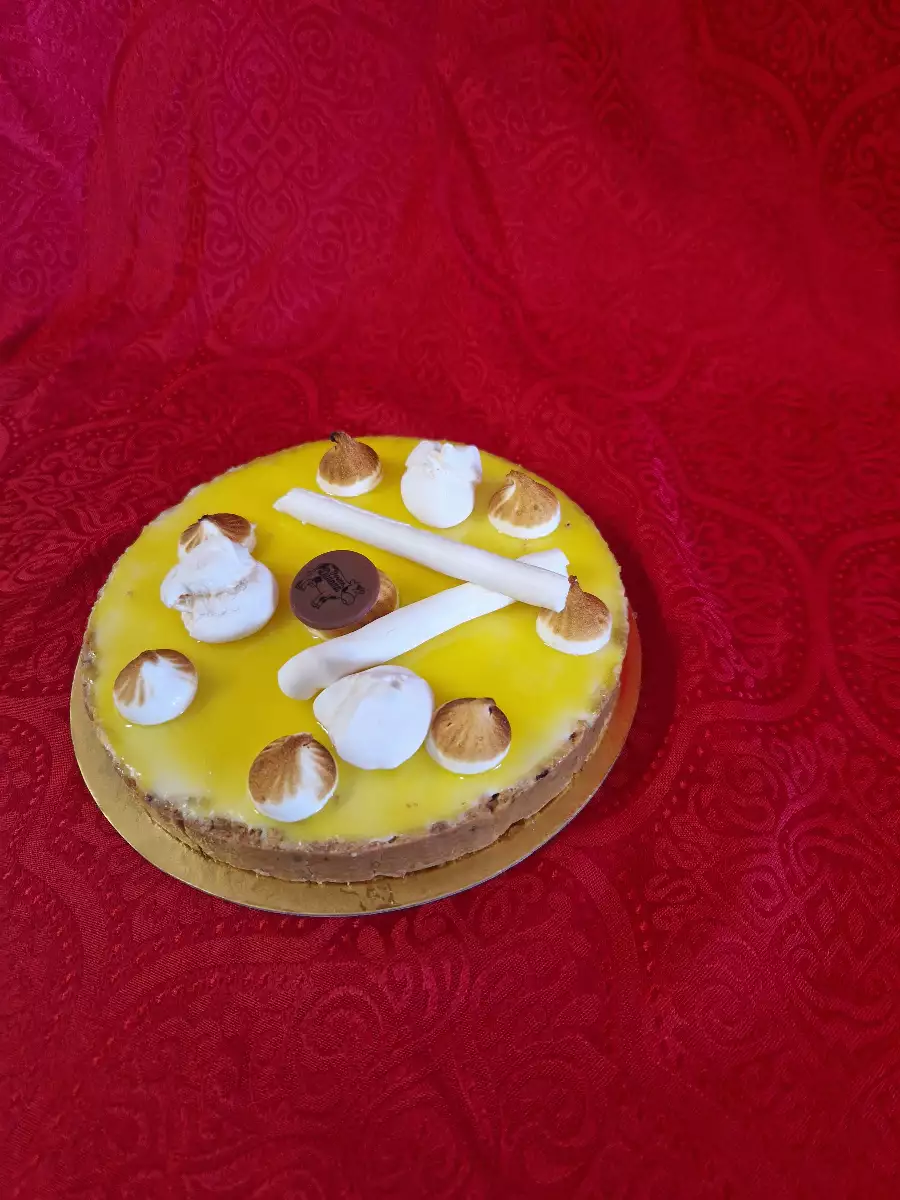 Tarte glacée citron 6 personnes